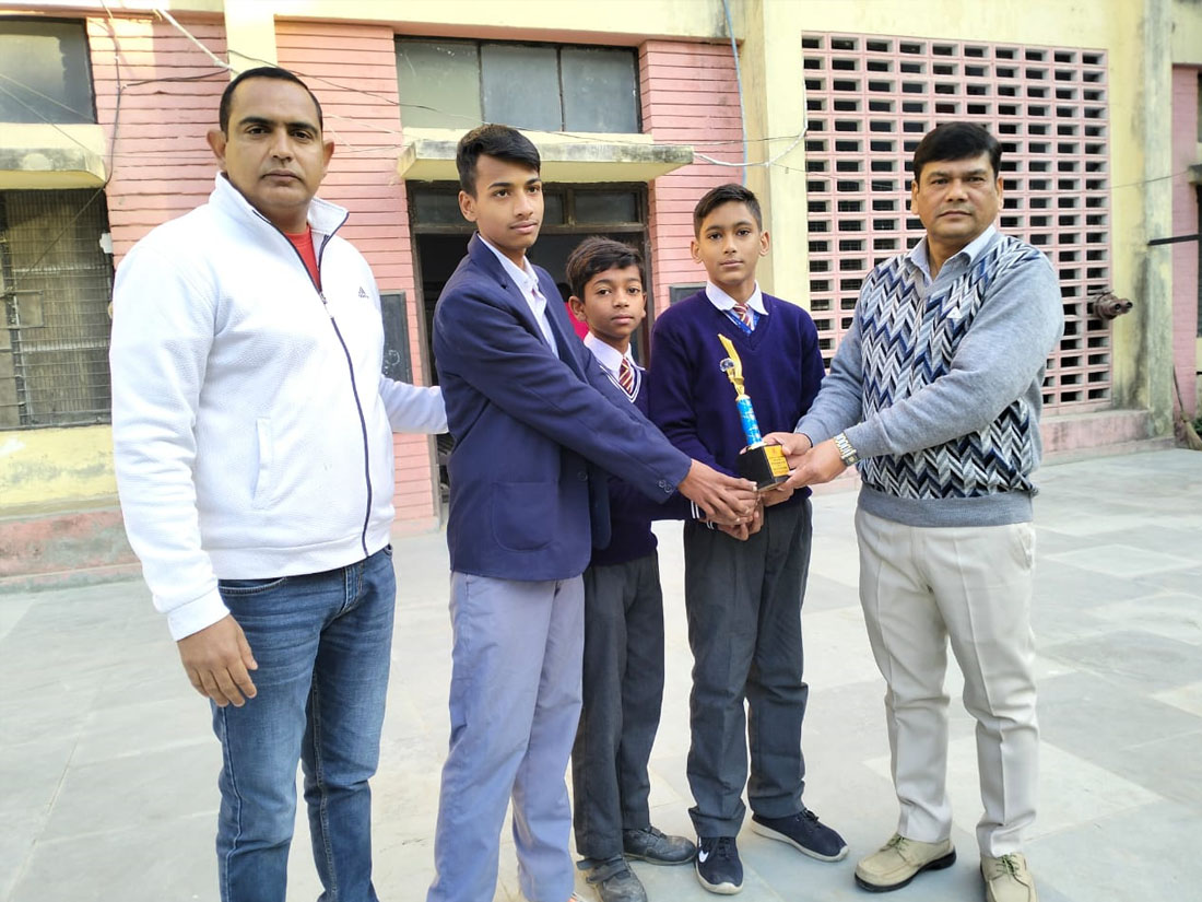 Junior Basketball team got 2nd place in zonal level competition
